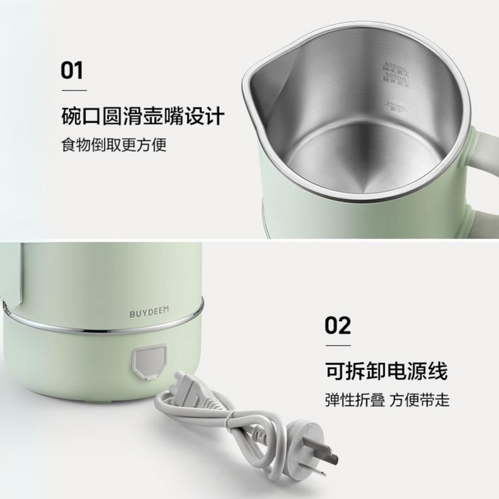 TK65多功能便携式电水壶, 0.6L