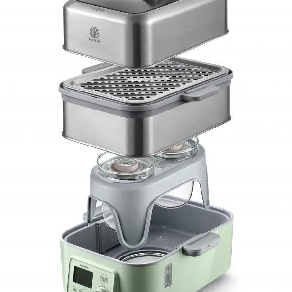 Buydeem Two-Tier All-in-One Intelligent Food Steamer BuydeemUS