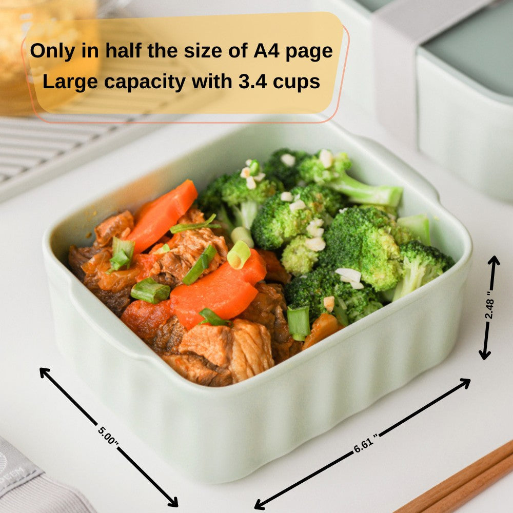 BUYDEEM CT1006 Bento Lunch Box, 3.4 Cups Food Container for Kids and Adults, BPA Free BuydeemUS